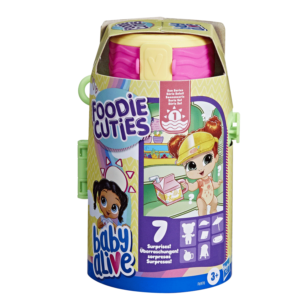 F6970 Baby Alive, Foodie Cuties Sürpriz Matara +3 yaş resmi