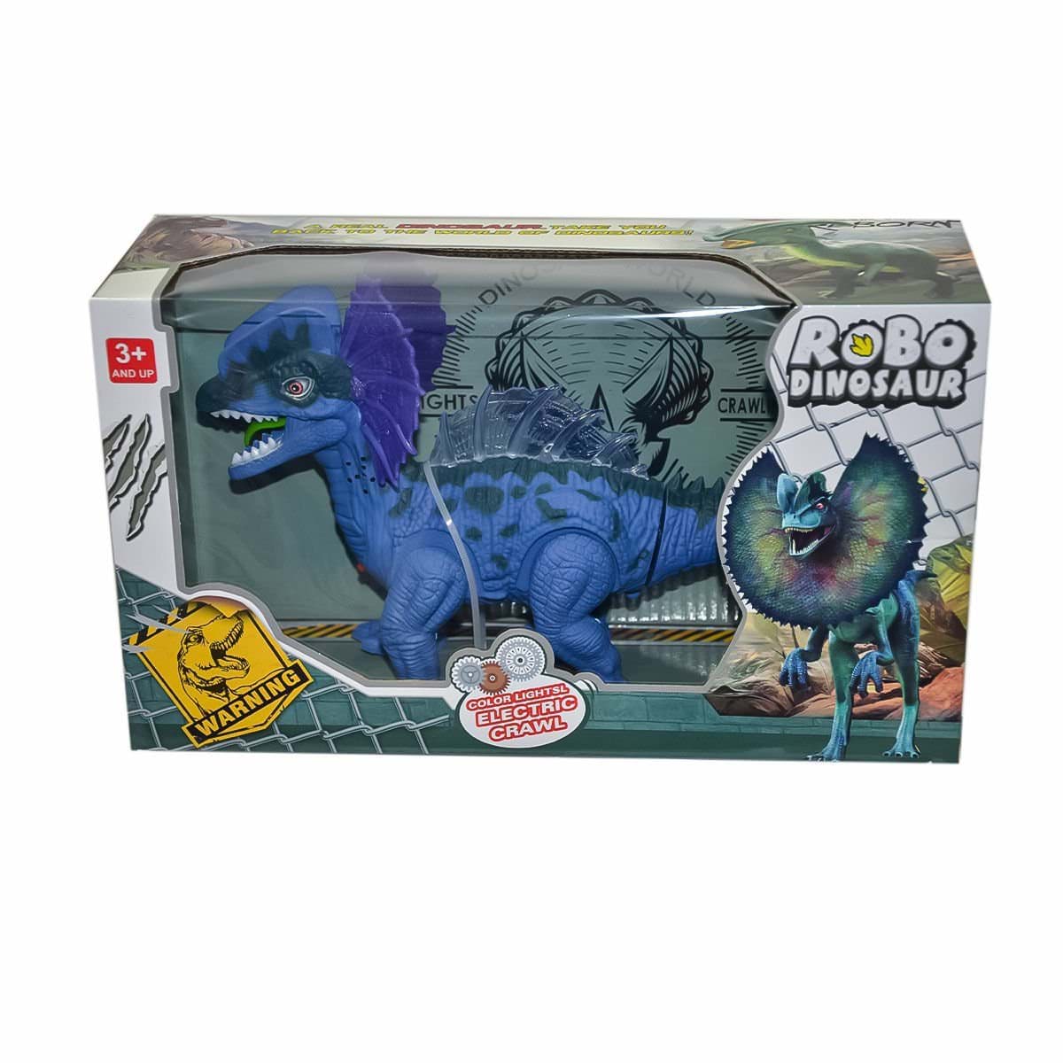 272-005ABC Kutulu Pilli Sesli Işıklı Dinozor - Can-Em Oyuncak resmi