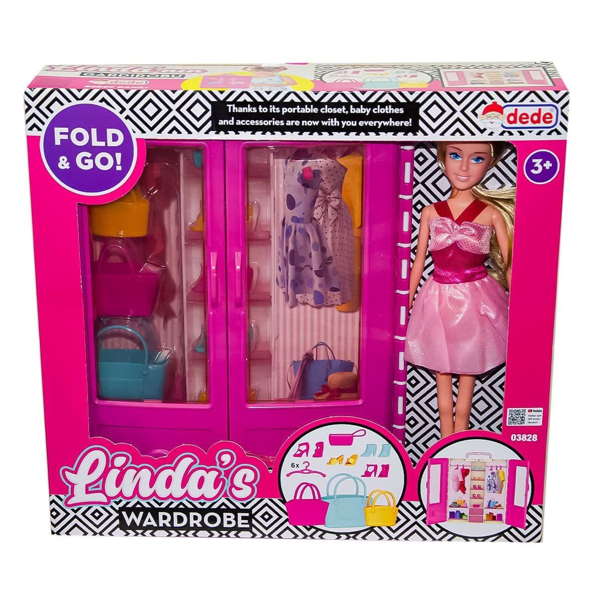 03828 Lindanın Bebekli Gardrobu - Fen Toys resmi