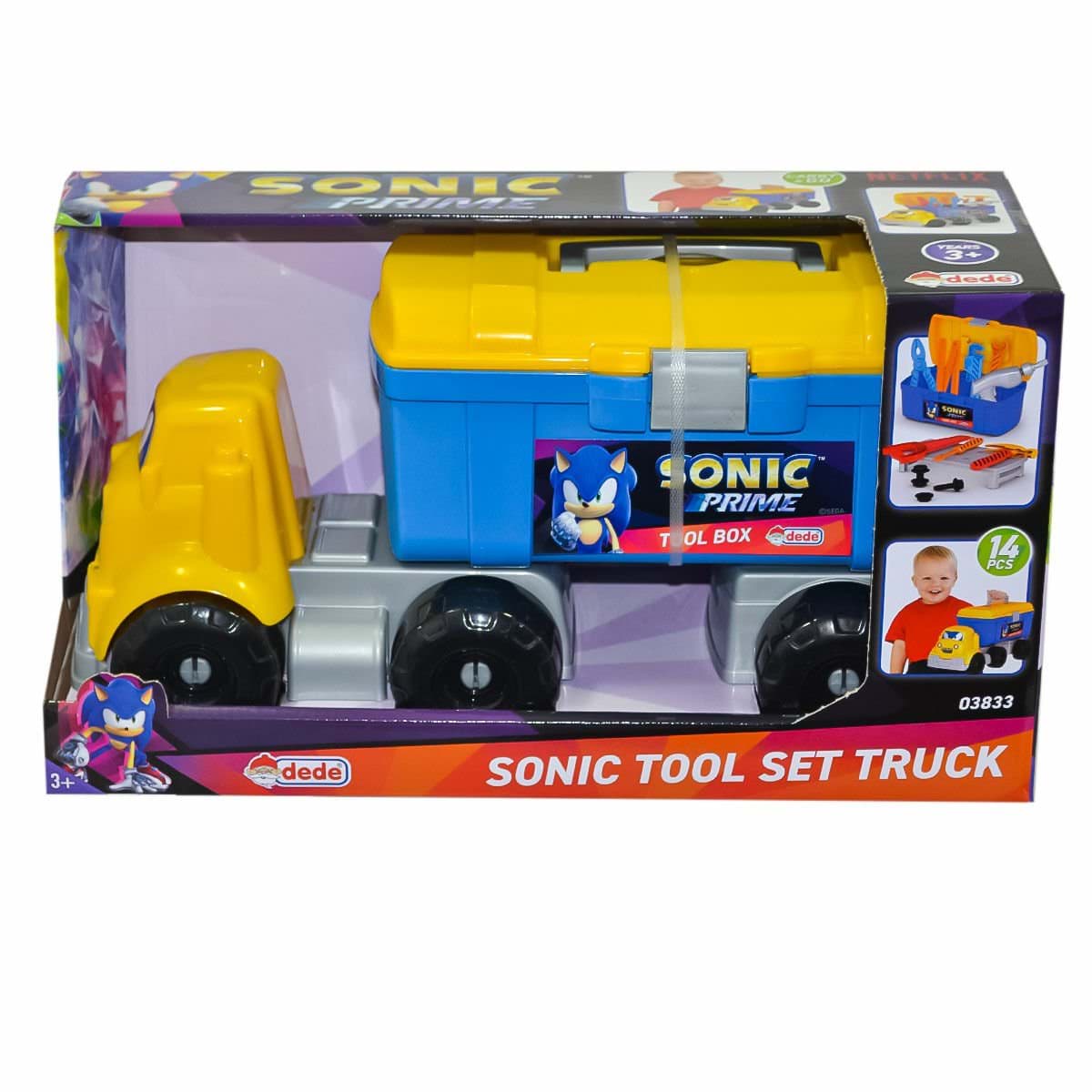 03833 Sonic Tamir Set Tır - Fen Toys resmi