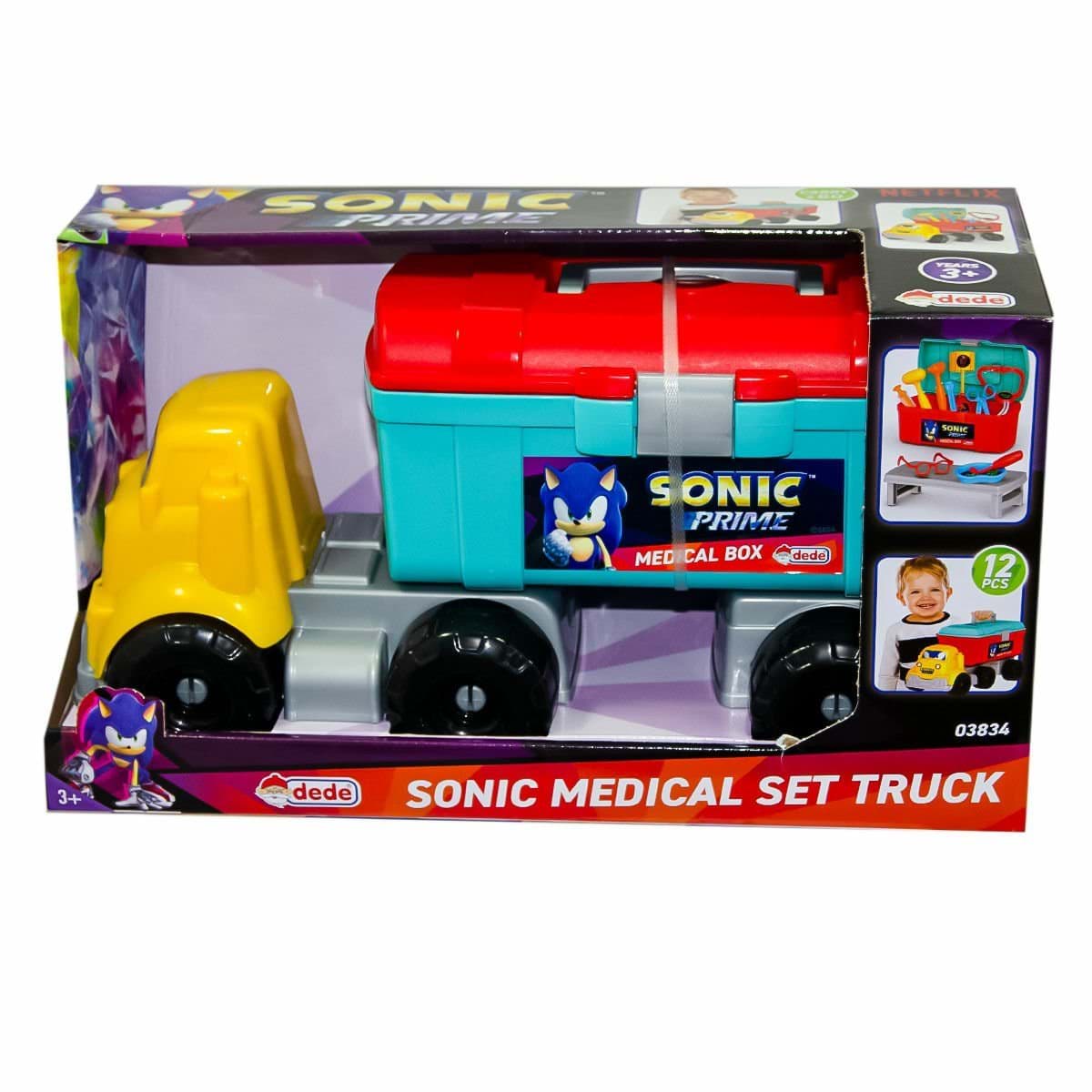 03834 Sonıc Medikal Set Tır - Fen Toys resmi
