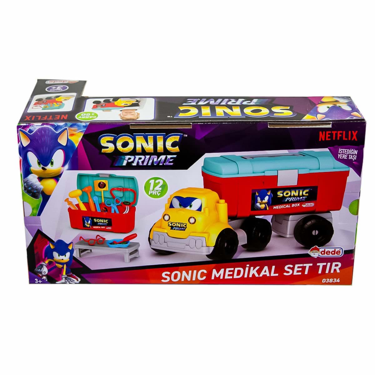 03834 Sonıc Medikal Set Tır - Fen Toys resmi