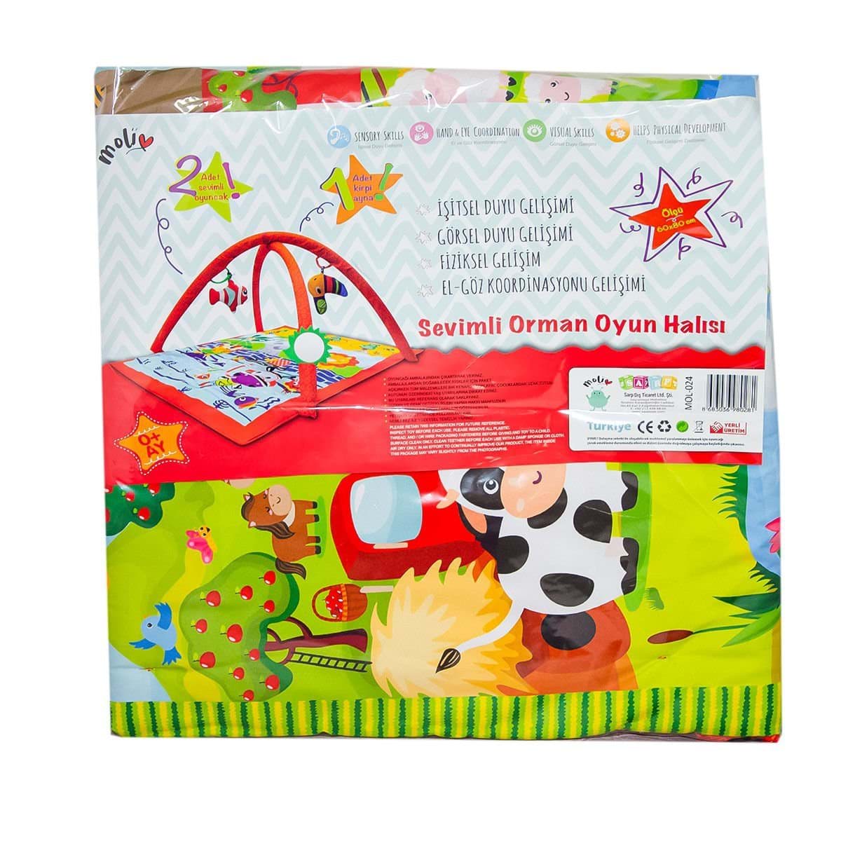 MOL-024 Çantalı Oyun Halısı  -Asya Oyuncak resmi