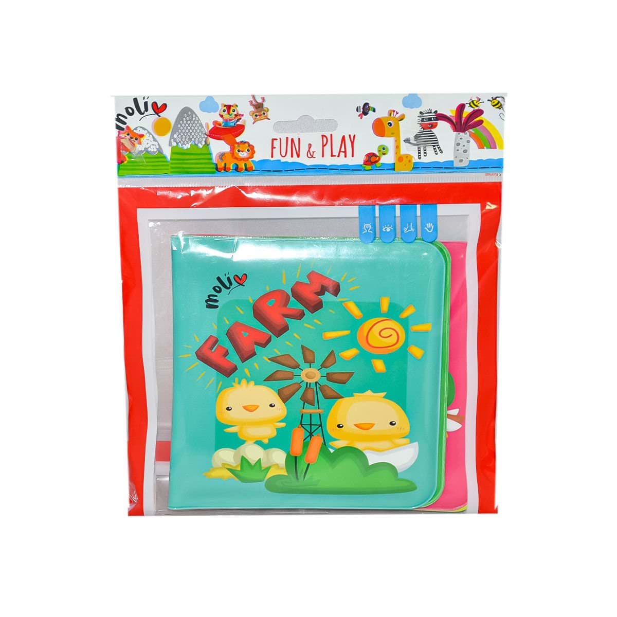 MOL-025 PVC Banyo Oyuncağı Kitaplar - Asya Oyuncak resmi