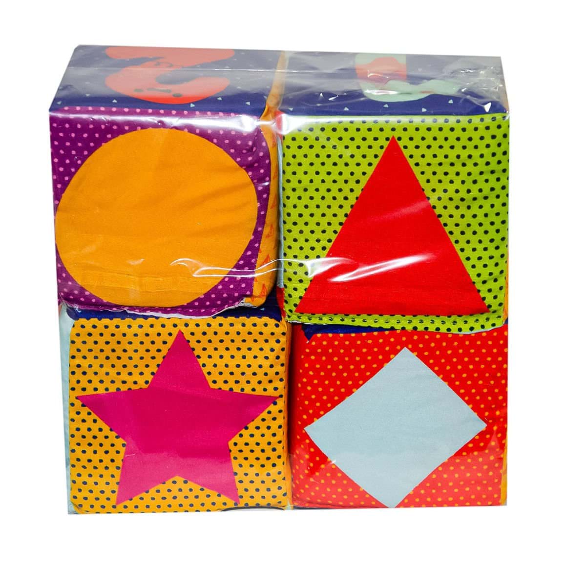 MOL-121 PVC 4lü Eğitici Küp - Asya Oyuncak resmi