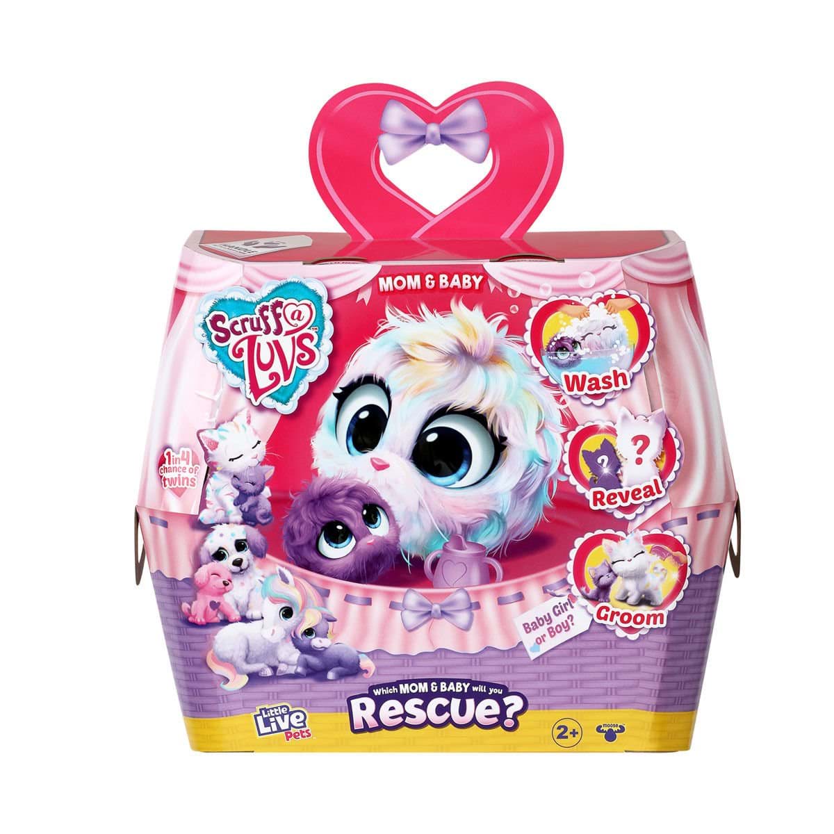 CRU09000 Scruff a Luvs Anne ve Yavrusu 30175 +3 yaş resmi