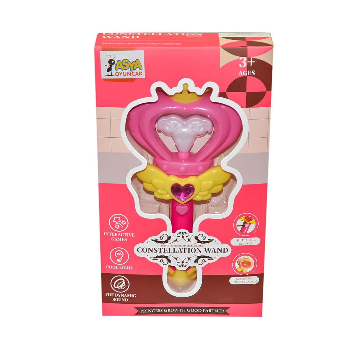 09584-185-67 Kutulu Işıklı Peri Asası resmi