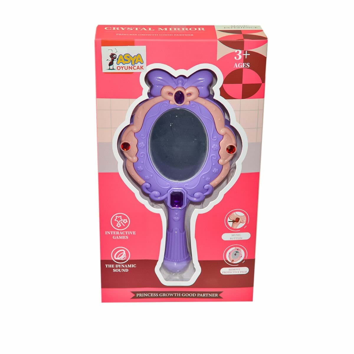 09584-185-68 Kutulu Işıklı Ayna resmi