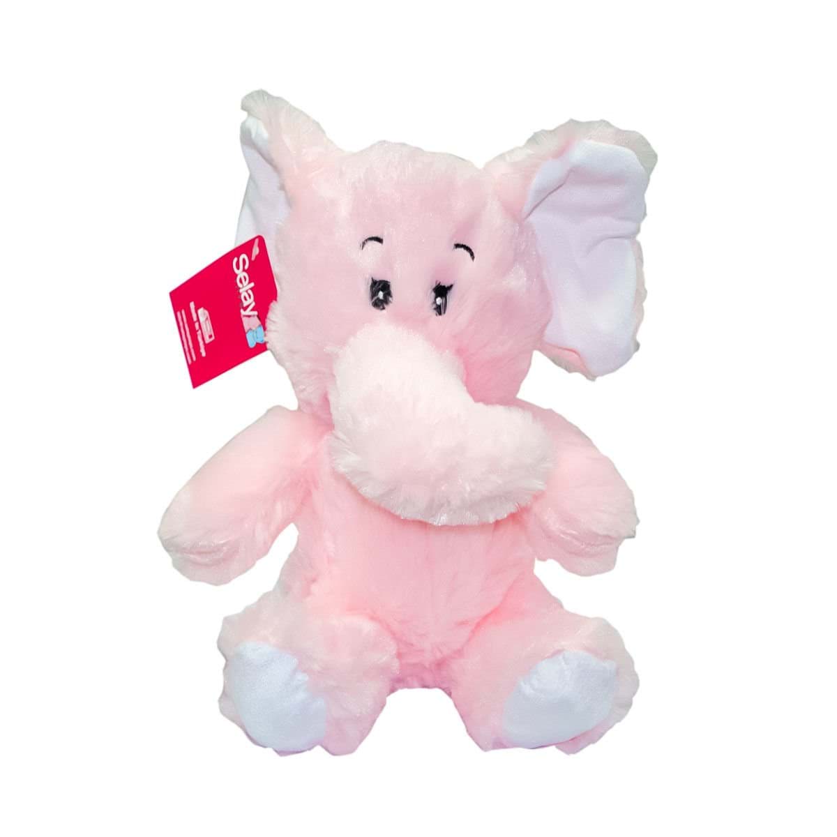 2227 Fil 20 cm Pembe - Selay Oyuncak resmi