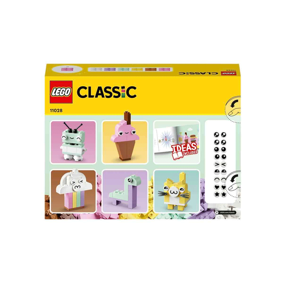 Picture of 11028 LEGO® Classic Creative Pastel Entertainment Production Parts 333 PIECES +5 AGE