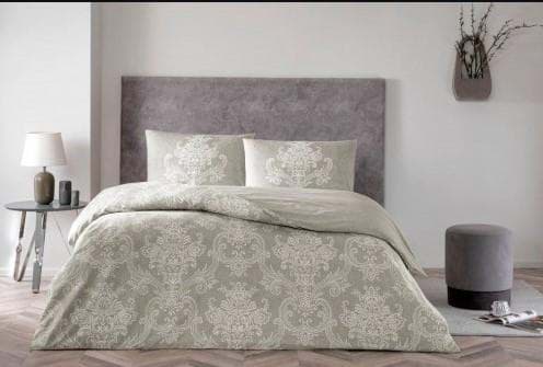 Taç Çift Kişilik Ranforce Nevresim Takımı Chevy Gri resmi