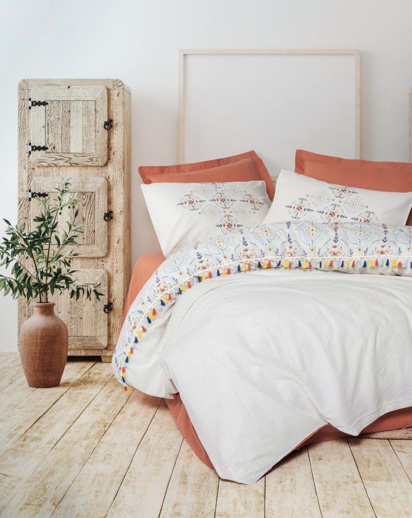 Cotton Box Candy Çift Kişilik Nevresim Takımı Milis Kiremit 8680108078280 resmi