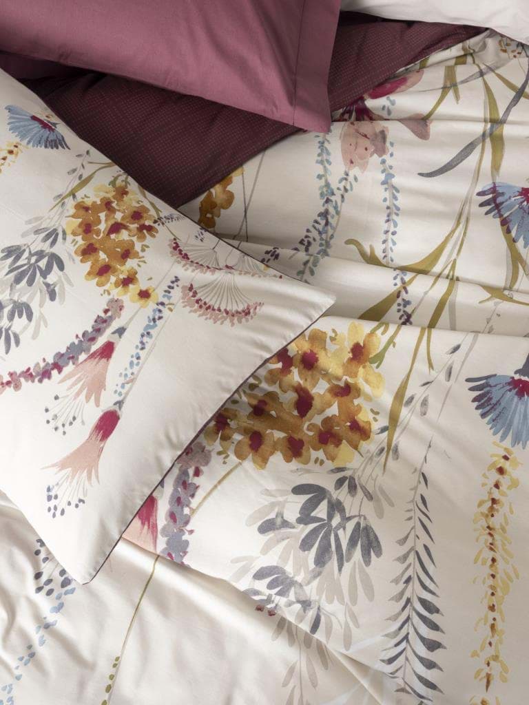 Cotton Box Çift Kişilik Modeline Nevresim Takımı Flos Bordo resmi