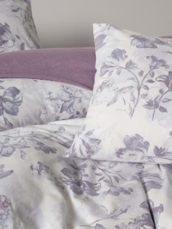 Cotton Box Flanel Nevresim Takımı Çift Kişilik Sadie Mor resmi