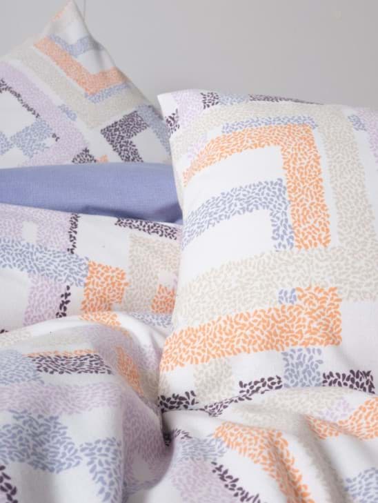 Cotton Box Flanel Nevresim Takımı Çift Kişilik Hayden Lila resmi