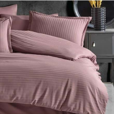 Clasy Saten Çift Kişilik Nevresim Takımı Rose V1 resmi