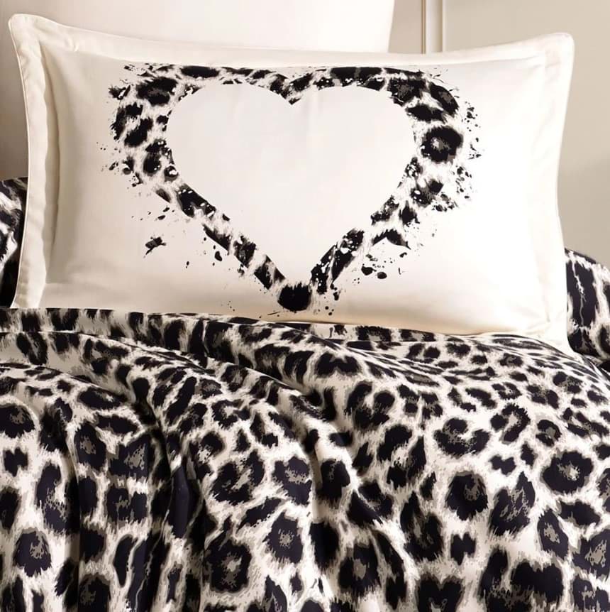 Hobby Çift Kişilik Saten Nevresim Aura Taş resmi