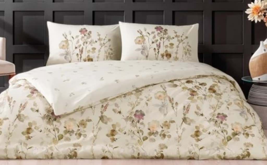 Taç Çift Kişilik Ranforce Nevresim Takımı Nina Bej resmi