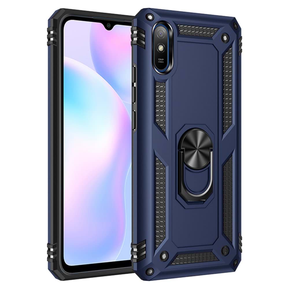 Xiaomi Redmi 9A Kılıf Sofya Yüzüklü Silikon Kapak resmi