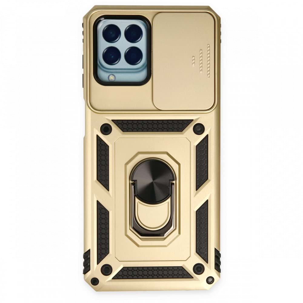 Samsung Galaxy M33 Kılıf Pars Lens Yüzüklü Silikon resmi