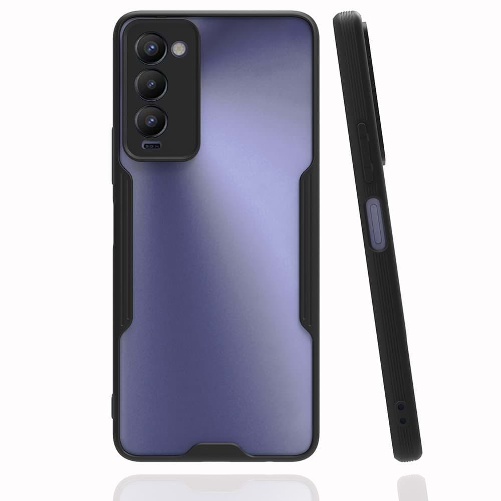 Tecno Camon 18 Kılıf Platin Silikon resmi