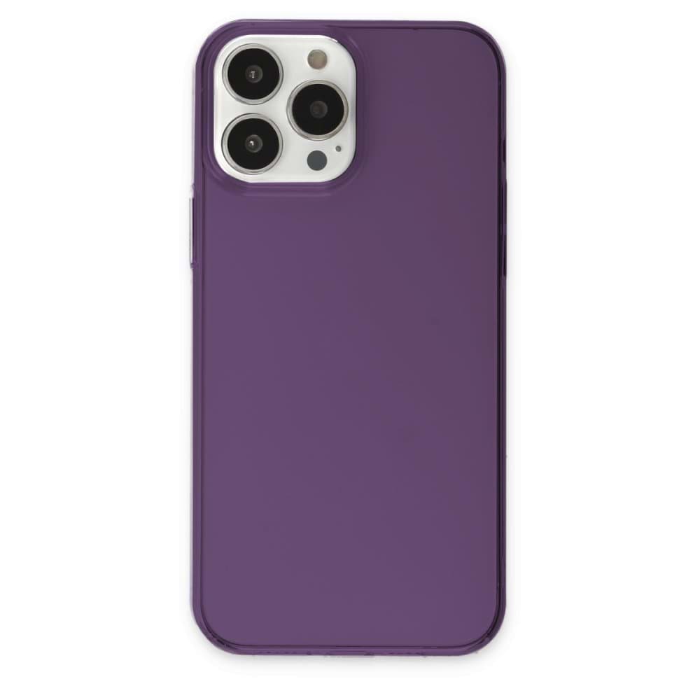 iPhone 13 Pro Kılıf Pc Sert Şeffaf Kapak resmi