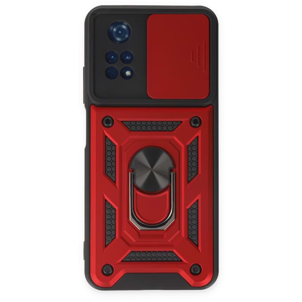 Xiaomi Poco M4 Pro 4G Kılıf Pars Lens Yüzüklü Silikon resmi