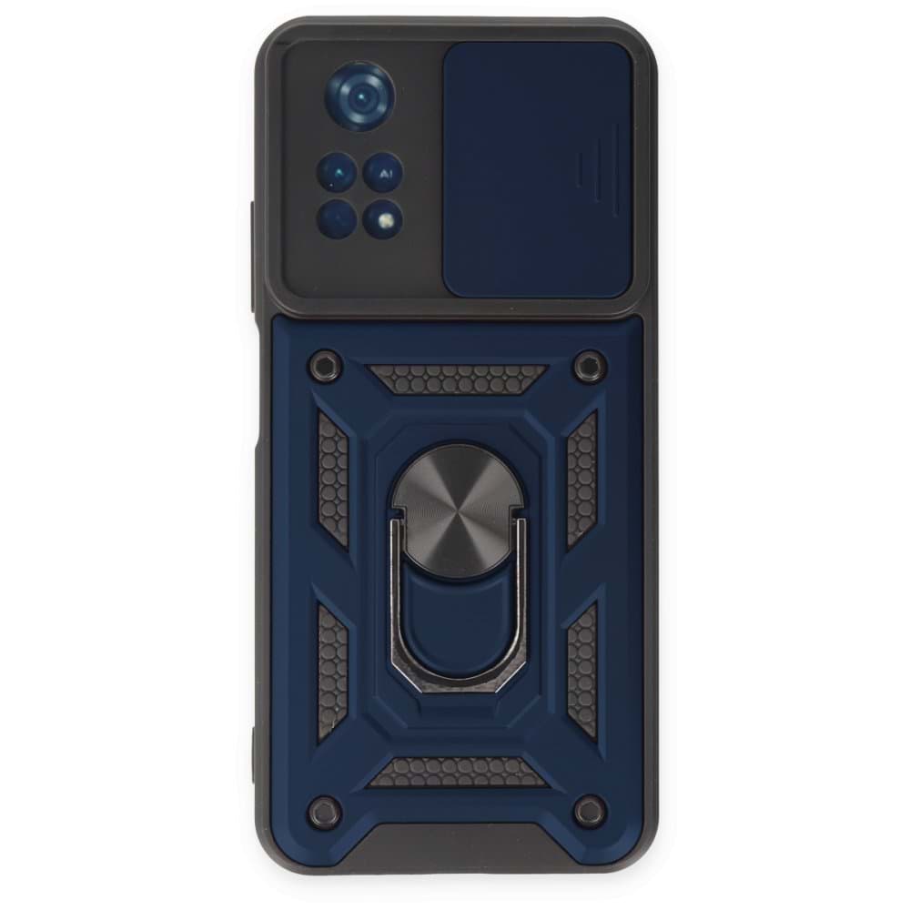 Xiaomi Poco M4 Pro 4G Kılıf Pars Lens Yüzüklü Silikon resmi