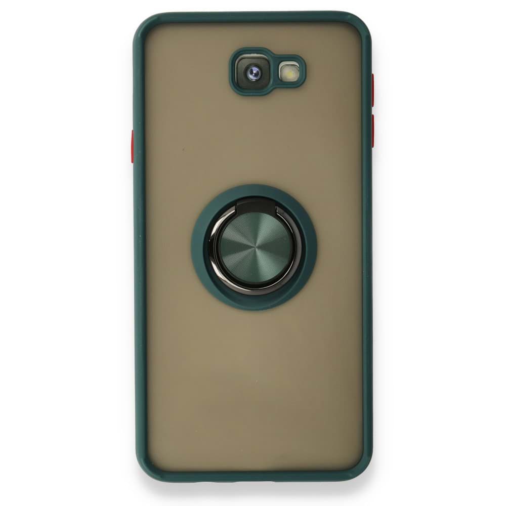 Samsung Galaxy J7 Prime Kılıf Montreal Yüzüklü Silikon Kapak resmi