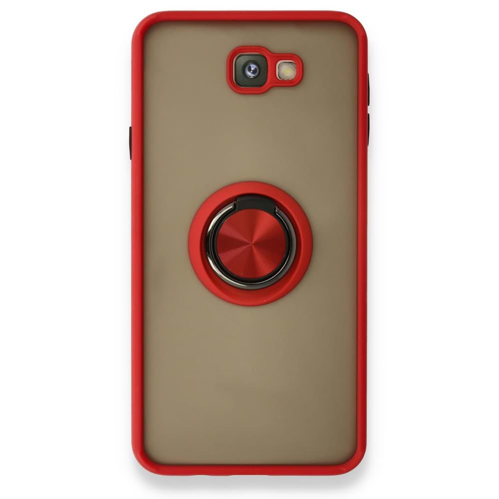 Samsung Galaxy J7 Prime Kılıf Montreal Yüzüklü Silikon Kapak resmi