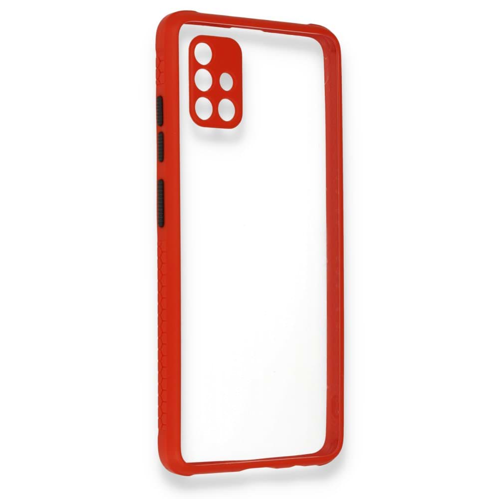 Samsung Galaxy A71 Kılıf Miami Şeffaf Silikon resmi