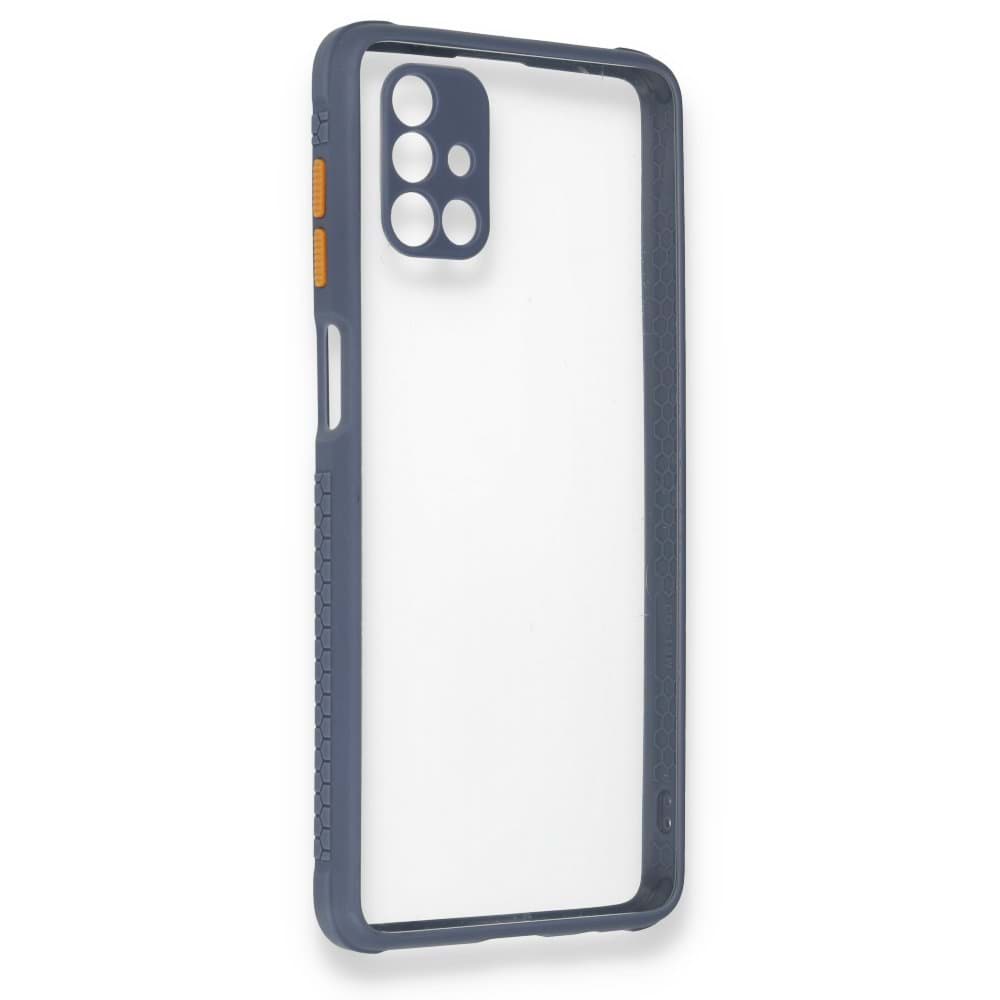 Samsung Galaxy M51 Kılıf Miami Şeffaf Silikon resmi