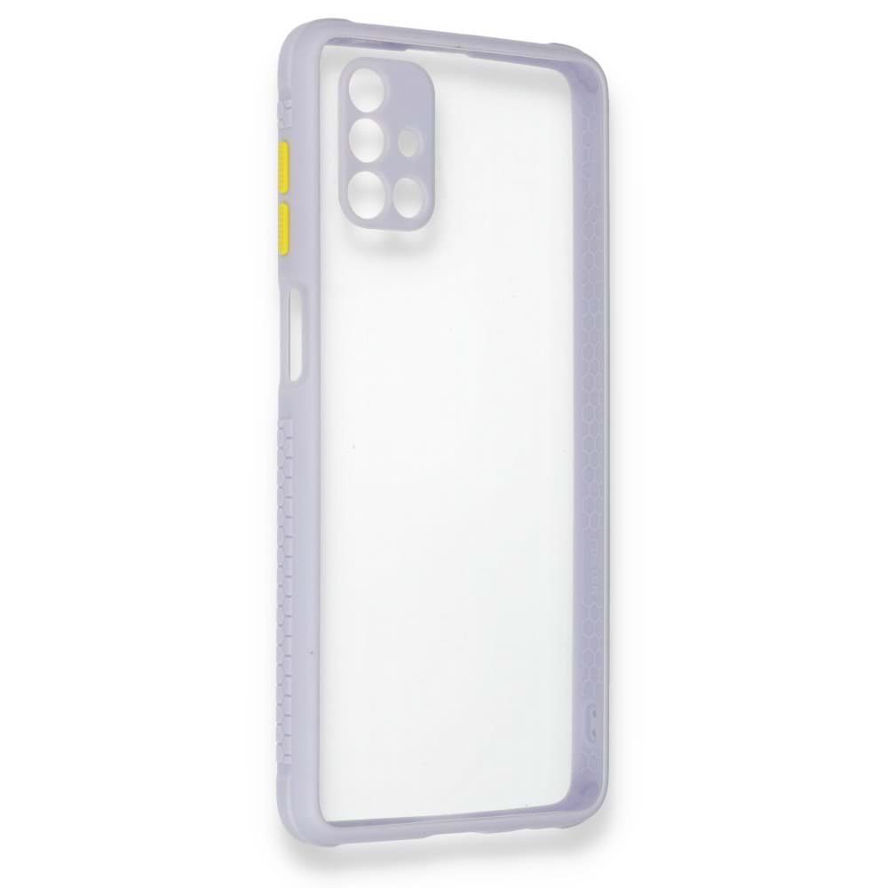 Samsung Galaxy M51 Kılıf Miami Şeffaf Silikon resmi