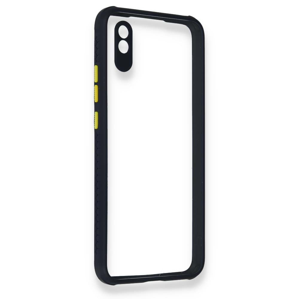 Xiaomi Redmi 9A Kılıf Miami Şeffaf Silikon resmi