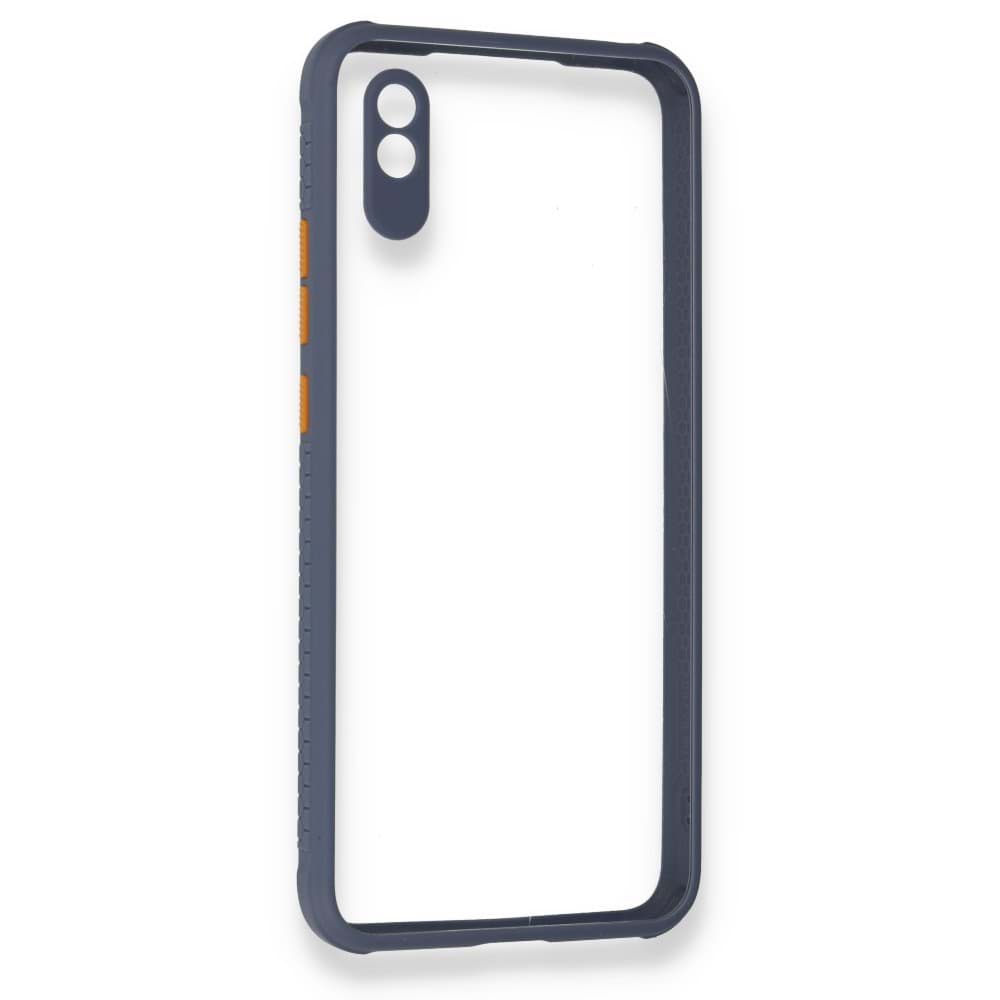 Xiaomi Redmi 9A Kılıf Miami Şeffaf Silikon resmi