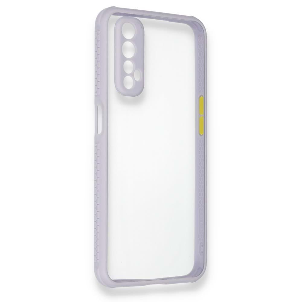 Realme 7 Kılıf Miami Şeffaf Silikon resmi