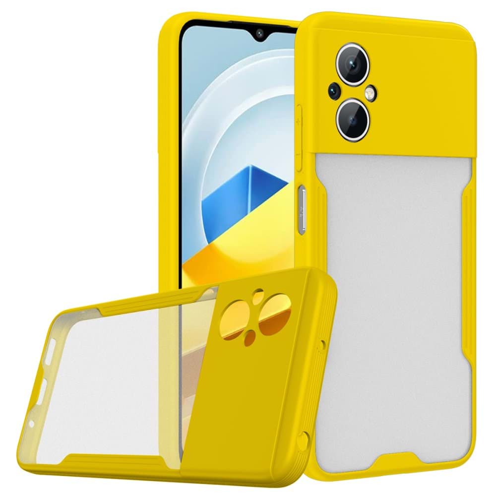 Xiaomi Poco M5 Kılıf Platin Silikon resmi