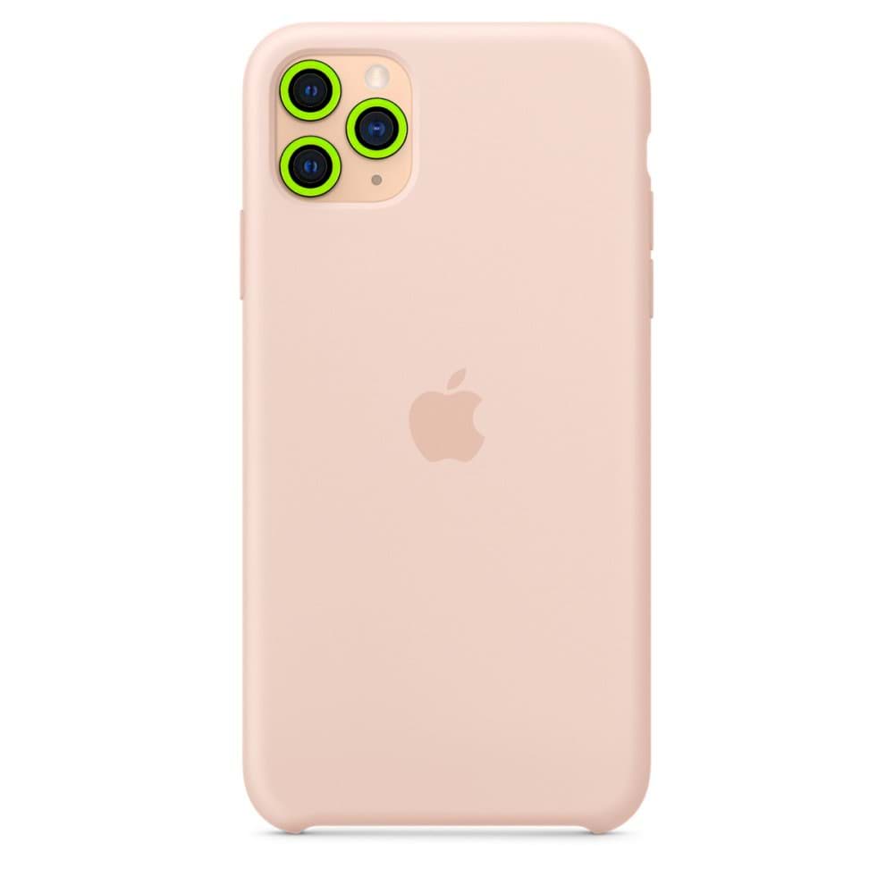 iPhone 11 Pro Max Neon Fosforlu Kamera Lens resmi