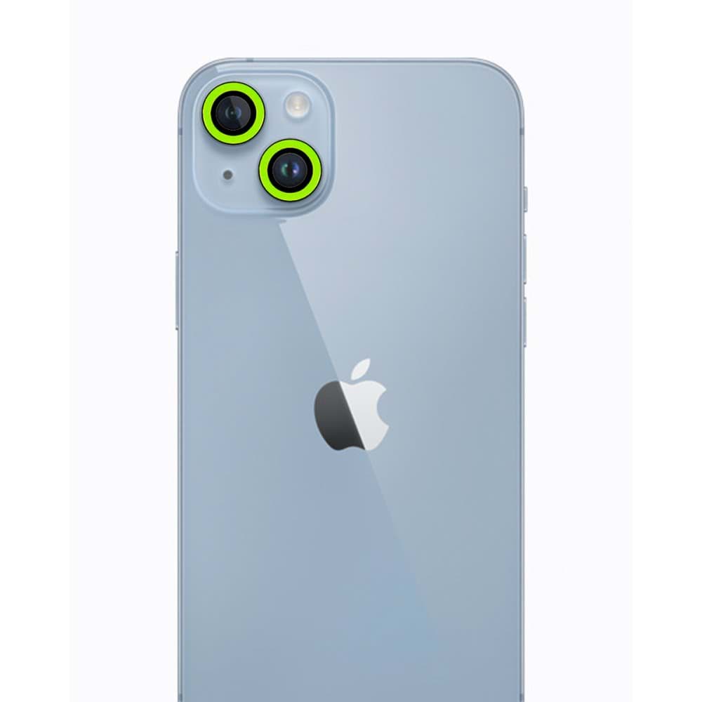 iPhone 13 Neon Fosforlu Kamera Lens resmi