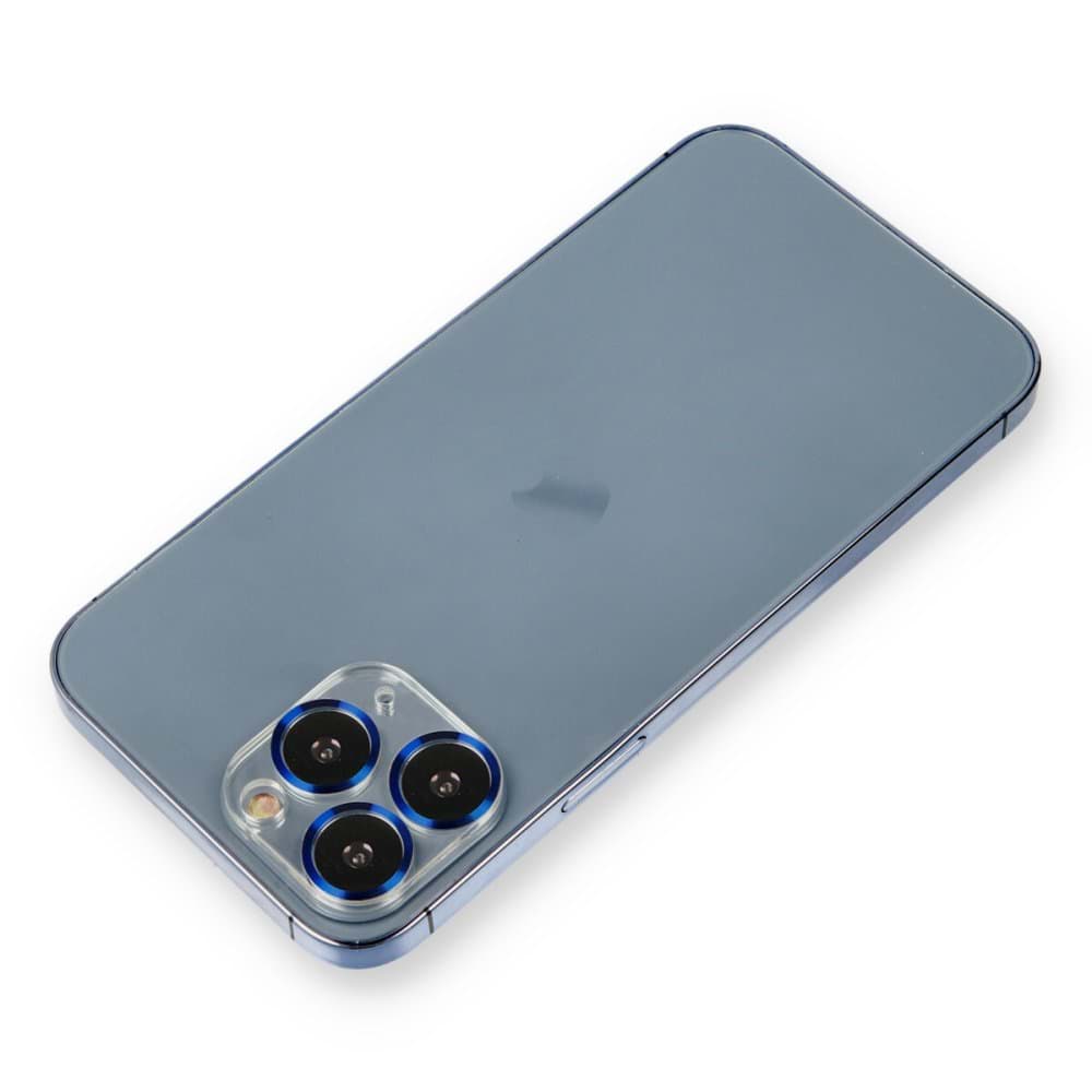 iPhone 11 Pro Max Metal Kamera Lens Koruma Cam resmi