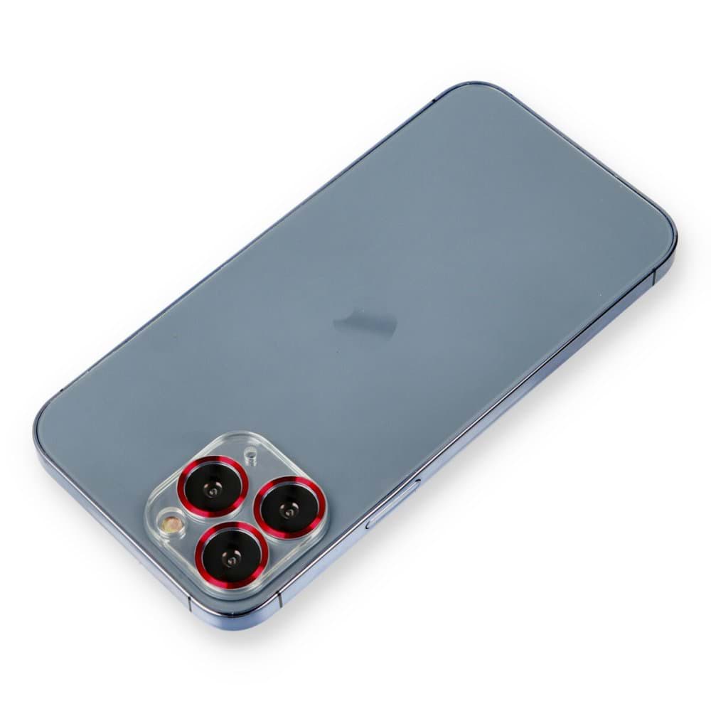 iPhone 11 Pro Max Metal Kamera Lens Koruma Cam resmi