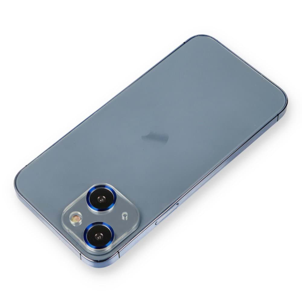 iPhone 14 Metal Kamera Lens Koruma Cam resmi
