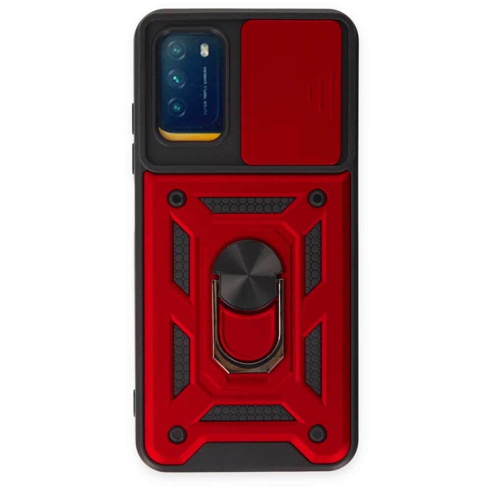 Picture of Xiaomi Pocophone M3 Kılıf Pars Lens Yüzüklü Silikon