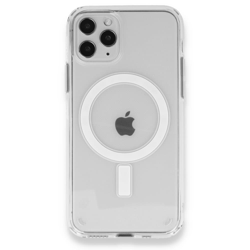 iPhone 11 Pro Max Kılıf Magneticsafe  Silikon resmi