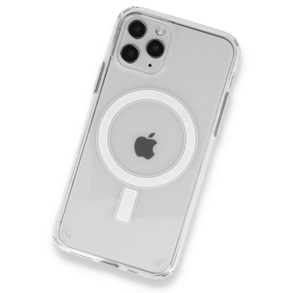 iPhone 11 Pro Max Kılıf Magneticsafe  Silikon resmi