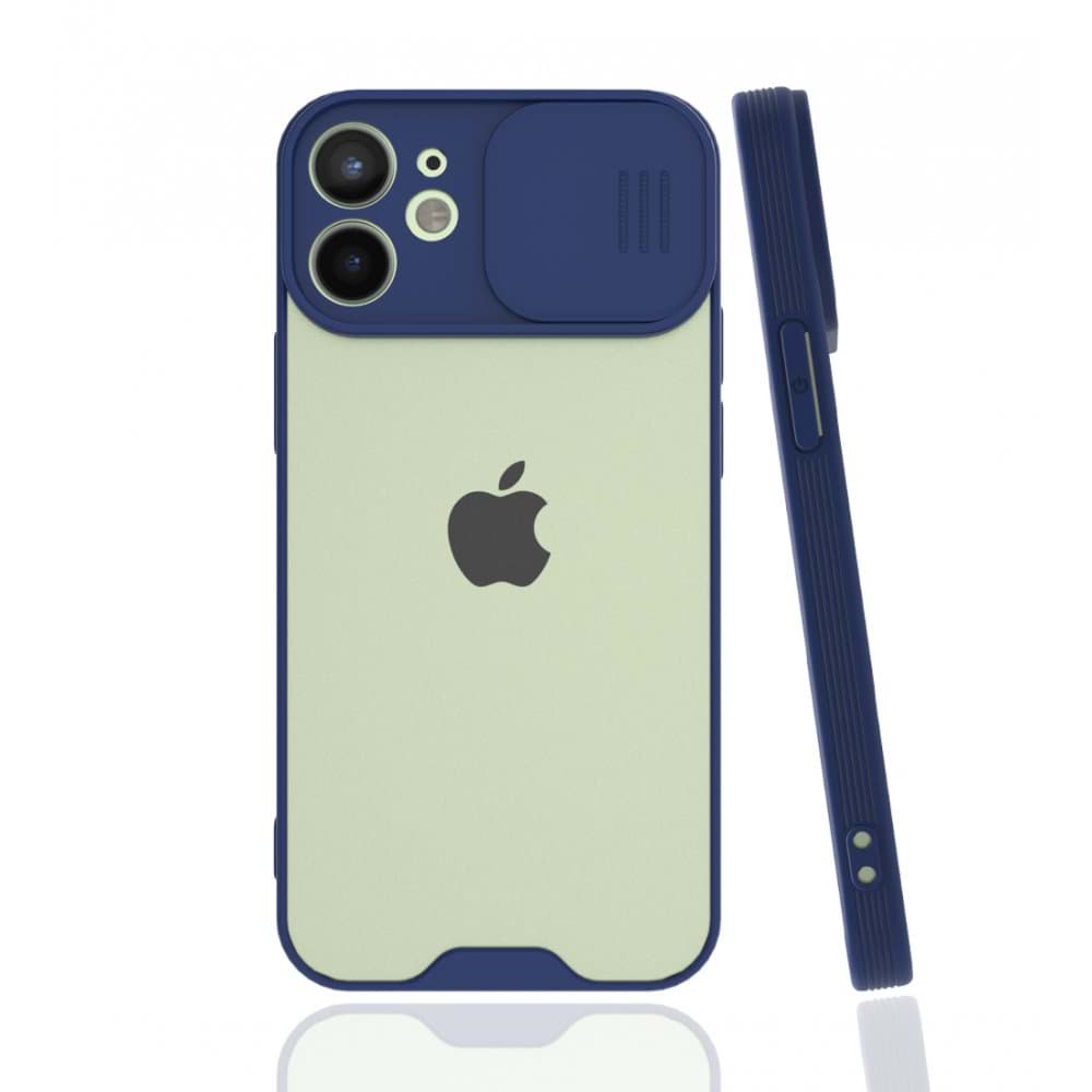 iPhone 12 Mini Kılıf Platin Kamera Koruma Silikon resmi