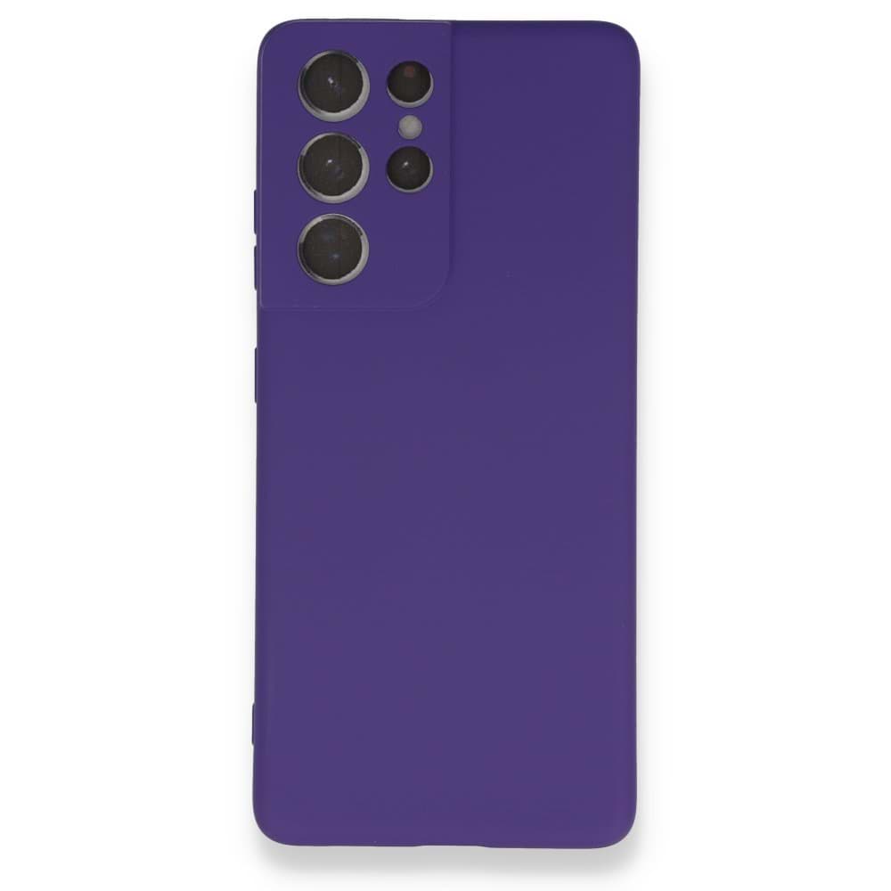 Samsung Galaxy S21 Ultra Kılıf Nano içi Kadife  Silikon resmi