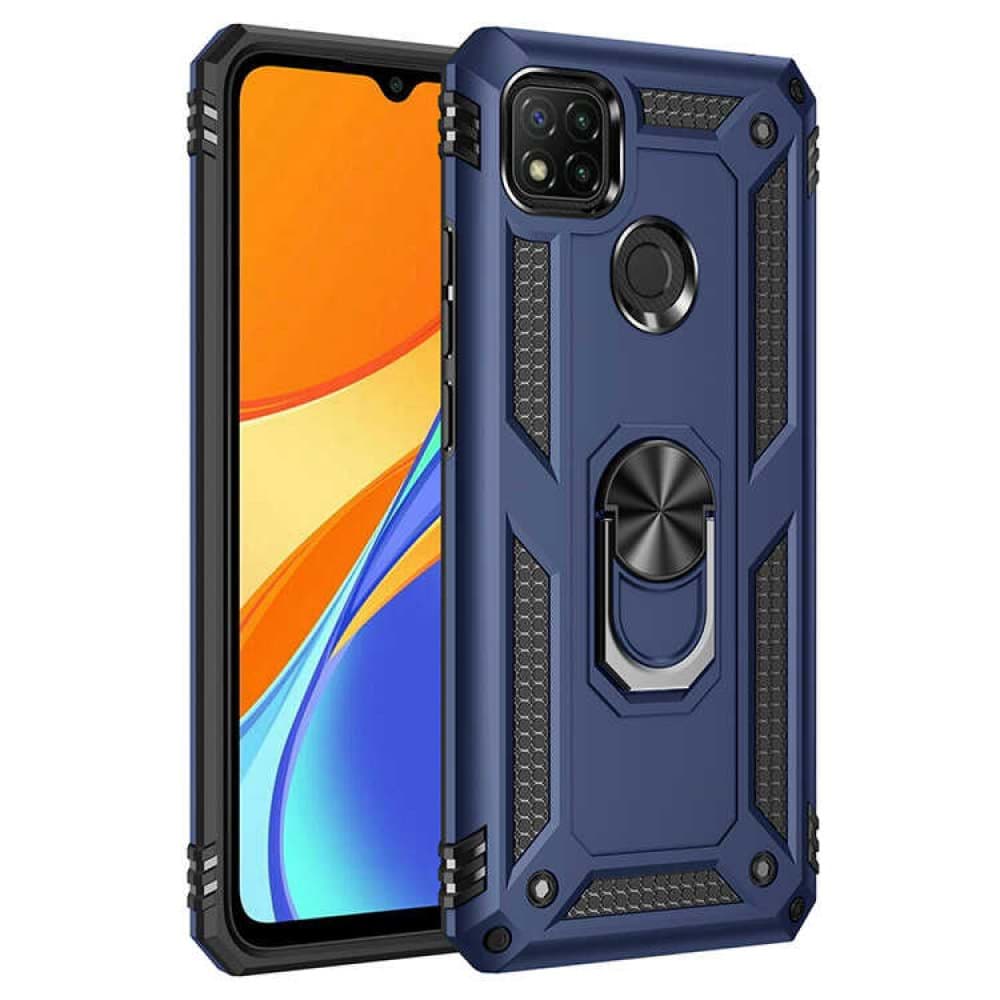 Xiaomi Redmi 9C Kılıf Sofya Yüzüklü Silikon Kapak resmi