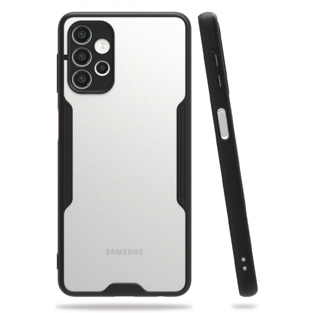 Samsung Galaxy A32 Kılıf Platin Silikon resmi