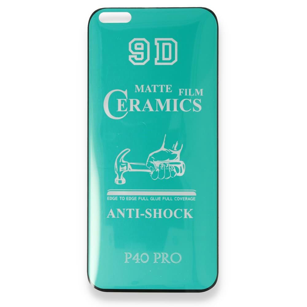 Huawei P40 Pro Mat Seramik Edge Ekran Koruyucu resmi